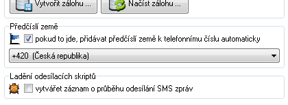 Spuštění ladění skriptů (debug režimu)